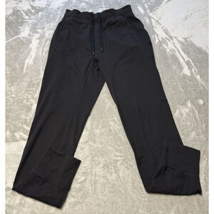 Lululemon Sojourn Jogger Pant Mens Small Black Tapered Athletic Sweatpants